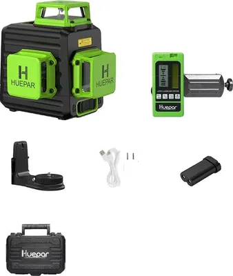 Immagine prodotto di Livella laser, 12 linee, autolivellante, laser verde, B03CG-LR-5RG
