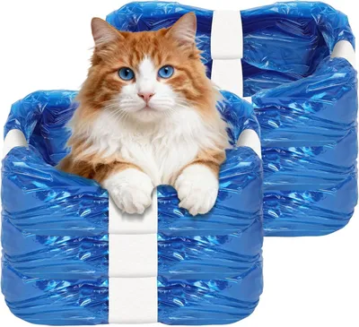 Imagen del producto de Bolsas para cubos de pañales, herméticas, 6 unidades, para cubos de pañales y arena para gatos