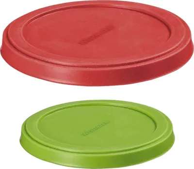 Obrázok produktu pre WESTMARK Veko na uchovávanie potravín, 2 ks, silikón, zelená/modrá
