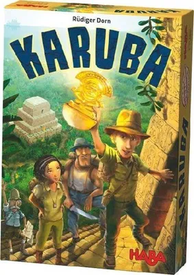 Produktbild von HABA Familienspiel Wettlaufspiel Karuba 1300932001