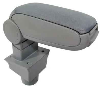 Obrázok produktu pre Nová opierka ruky a odkladacia priehradka pre VW Volkswagen Passat B6 2005 – 2010 so sivým textilným poťahom