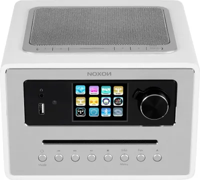 Produktbild von Noxon iRadio 500 CD Weiss - 360° Soundsystem DAB+ / UKW / Internetradio, Bluetooth