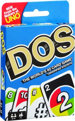 Immagine prodotto di Mattel Games FRM36 - Gioco di carte DOS, adatto a 2 - 4 giocatori, tempo di gioco circa 30 minuti, a partire da 5 anni (il manuale sarà in inglese), multicolore