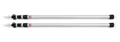 Produktbild von BasicNature Aufstellstangen Teleskop Alu big, 100-240 cm 2 Stück