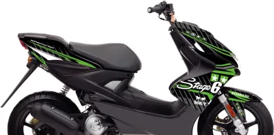 Obrázek produktu pro Grafická sada Stage6 Green Deco pro Yamaha Aerox do roku 2013