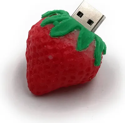 Produktbild von Onlineworld2013 Erdbeer Obst Frucht Funny USB Stick 64 GB USB 3.0