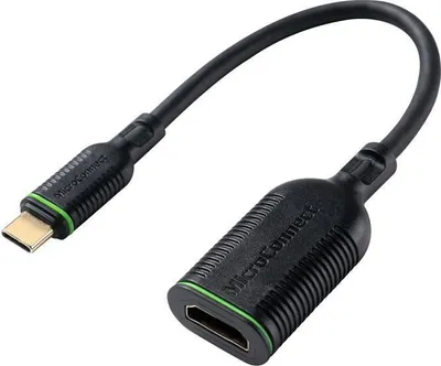 Image de Microconnect MC-USBCHDMI-A Adaptateur de câble vidéo 0,2 m USB C HDMI Type E Noir (MC-USBCHDMI-A)
