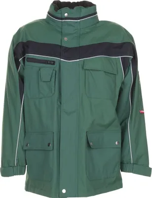Produktbild von Planam Allwetterjacke Plaline Gr. M grün/schwarz