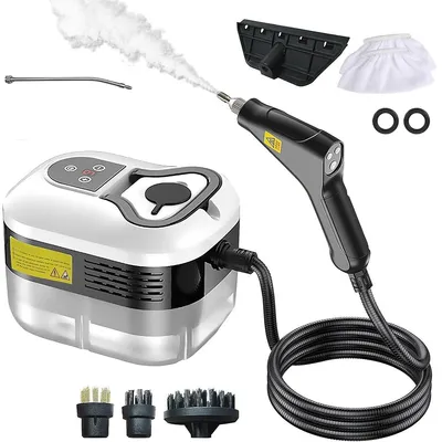 Produktbild von 2500W Dampfreinigungsgerät 3 Bar, 6-stufig, 15 Sekunden Aufheizen, 105°C Dampf, tragbar, multifunktional für Haushalt, Auto, Küche, Bad