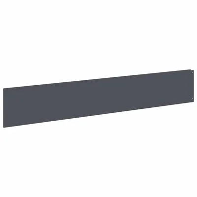 Image de Bordure de jardin, 30 pièces, 100 x 18 cm, acier anthracite
