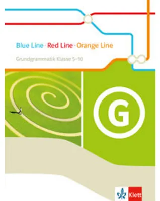 Obrázok produktu pre Blue Line - Red Line - Orange Line 1. Grundgrammatik Klasse 5-10