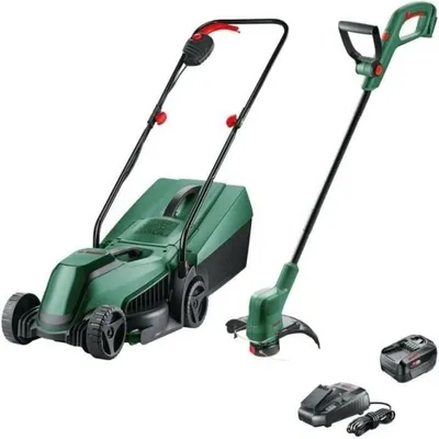 Immagine prodotto di Bosch 06008B9D02 18V set per la cura del prato MOWER+ E-Grasscut (06008B9D02)