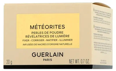 Zdjęcie produktu dla Guerlain Météorites, Skóra uniwersalna, Ciemna skóra, Amber, Półprzezroczysty, Słoik, Puder prasowany