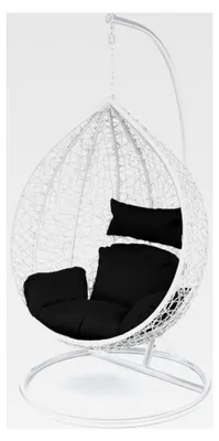 Produktbild von Hängesessel Kissen XXL, Polster, Auflage für Polyrattan/Rattan Hängeschaukel