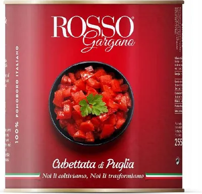 Produktbild von Gehackte Dosentomaten Cubettata di Puglia 2,5 kg - Rosso