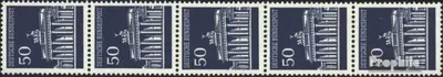 Produktbild von Briefmarken BRD (BR.Deutschland) 1966 Mi 509R Fünferstreifen postfrisch Brandenburger Tor