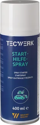 Image de Nom: Starthilfespray 400ml Spraydose TECWERK