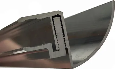 Immagine prodotto di Glaszentrum Hagen - Grondaia tipo-RRS 150cm per grondaie per traversi in vetro 10,8-17,5mm