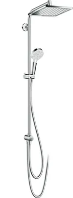 Produktbild von hansgrohe Crometta E Showerpipe 240 1-jet EcoSmart Reno, chrom, 27289000