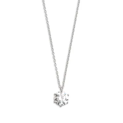 Produktbild von Xenox XS7212 Kette mit Anhänger Damen Silver Circle Zirkonia Silber