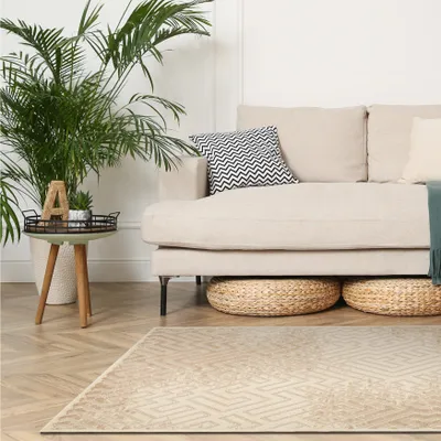 Produktbild von ArtUniverse Outdoor Teppich Casablanca Toffee Cream 80 x 150 cm