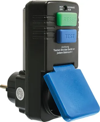 Produktbild von as-Schwabe Personenschutz-Stecker 30mA Schukosteckdose Schutz 230V IP44