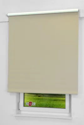 Produktbild von Lysel - Qualitätsrollo abdunkelnd graubeige, (B x H) 213cm x 190cm in braun/graubeige