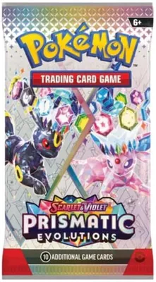 Produktbild von Pokémon Scarlet & Violet – Prismatic Evolutions Booster Pack Englisch