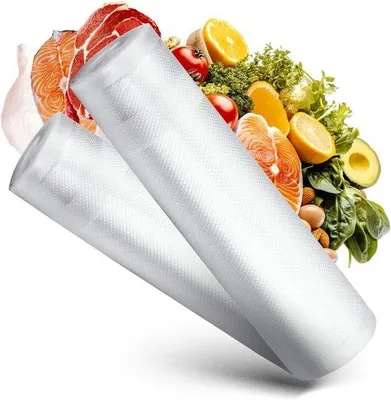 Produktbild von Vakuumbeutel 28 x 300 cm - reißfeste Schweißfolie - für Sous-Vide und Gefrier - 2 Rollen - Vemera