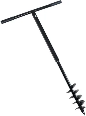 Produktbild von Erdlochbohrer Erdbohrer Handbohrer 110 mm Bohrer Pfahlbohrer Brunnenbohrer