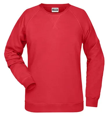 Produktbild von James and Nicholson - Sweatshirt für Damen LT2526 (XXL) (Rot)