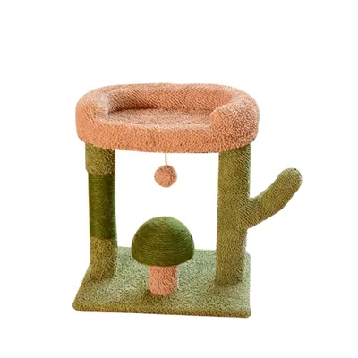 Produktbild von Kratzbäume, Klettertürme, Kletterbäume, mit Sisal umwickelte Kratzbäume, Katzenspielzeug, Höhlen, Plattformen, Liegestühle
