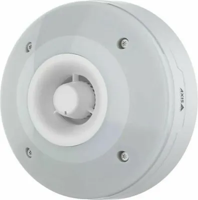 Produktbild von Axis D4100-VE Mk II, Verdrahtete Sirene, Drinnen/Draußen, 110 dB, Weiß, UL/cUL, CE, KC, VCCI, RCM, ICES, WEEE, PoE