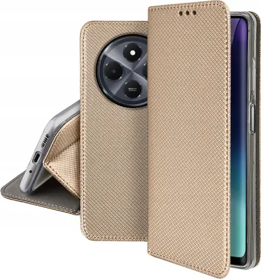 Obrázok produktu pre Puzdro pre Xiaomi Redmi 14C SMART MAGNET CASE WALLET + 9H OCHRANNÉ SKLO