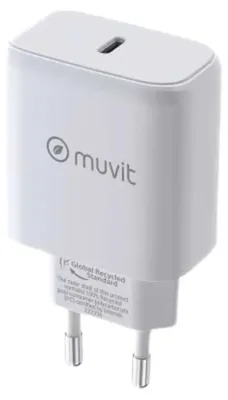 Image de Muvit For Change Pd Usb-c Chargeur mural 45w argent argent One Size