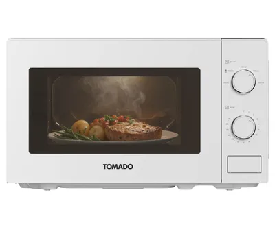 Produktbild von Tomado TMS2003W Solo Mikrowelle 20 Liter - 5 Stufen - Weiß