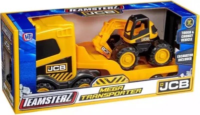 Zdjęcie produktu dla TEAMSTERZ JCB transporter z kopark - (zabawka)