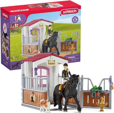 Immagine prodotto di Scatola per cavalli Schleich con Horse Club Tori & Princess (42437)