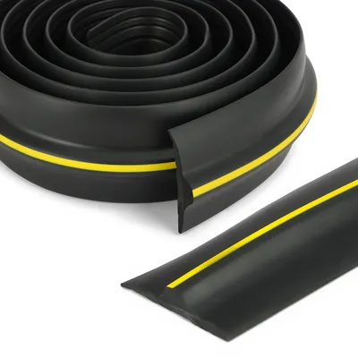 Produktbild von 6M Garagentor Dichtung Garagentor Schwellendichtung Gummi Bodenabdichtung Garagen Türschwelle Schwellerdichtung Wetterfest (6m×90mm×12mm)
