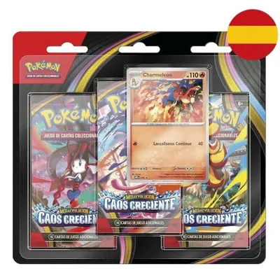 Produktbild von Bandai Pokemon Expansion 3 Pack Blister Sammelkartenspiel Mehrfarbig  Kinder Mehrfarbig One Size