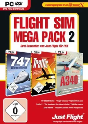 Produktbild von Flight Simulator X - Flight Sim Mega Pack 2