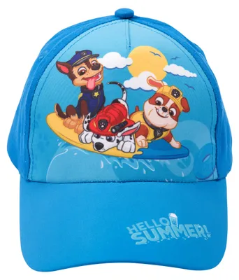 Produktbild von Paw Patrol Kappe für Jungen - Hello Summer Kinder Cap Basecap Baseballkappe verstellbar Blau