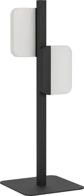 Produktbild von EGLO LED Tischlampe Ervidel, 2 flammige Tischleuchte, Nachttischlampe, Wohnzimmerlampe, LED Lampe mit Schalter, warmweiß