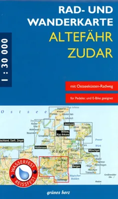 Produktbild von Rad- und Wanderkarte Altefähr - Zudar