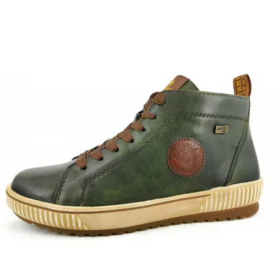 Immagine prodotto di Scarpe da trekking da donna Remonte, stivali, scarpe stringate, stivaletti, colore verde, per il tempo libero