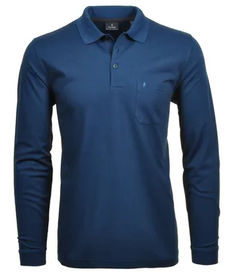 Produktbild von Ragman Softknit-Polo langarm