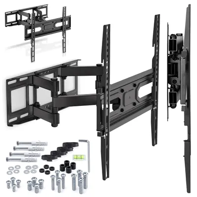 Imagen del producto de Soporte de pared para televisión MOUNTI, compatible con televisores de 32 a 70 pulgadas