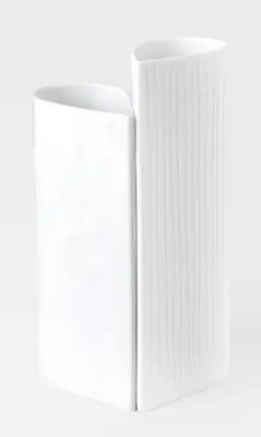 Zdjęcie produktu dla Räder Vasen Set Plissiert 9,8x6x18 & 21cm