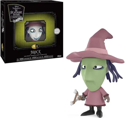 Produktbild von Funko Nightmare before Christmas 5 Star Vinyl Figur Shock 9 cm FK32856