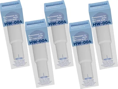 Obrázok produktu pre 5 x Vodný filter HW-004 pre Jura Impressa biely